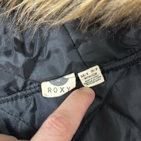 Charcoal Hooded Roxy Jacket - Picture 12 of 13